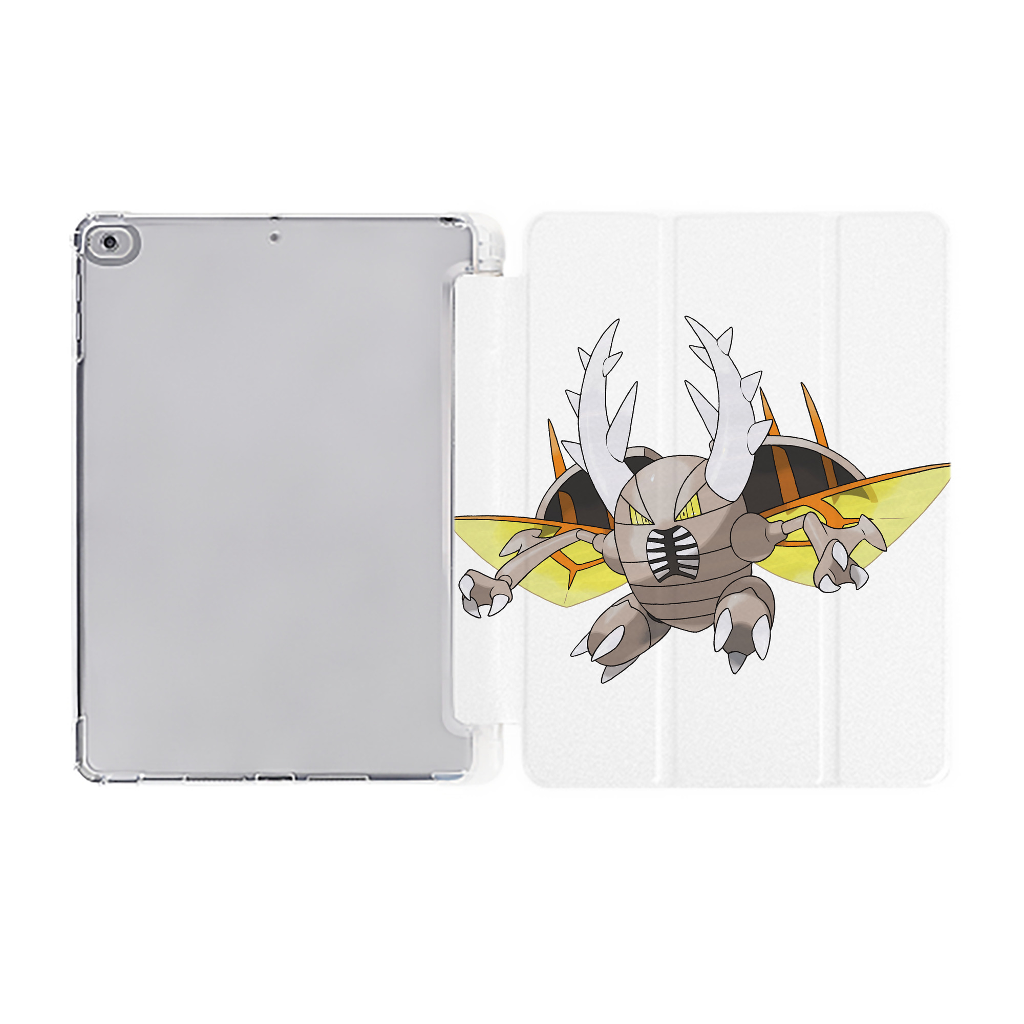 （画像用） ポケットモンスター Pokémon IPad ケース ペン収納付き 三つ折りスタンド PUレザー×シリコン 対応機種9.5/10.5/10.9インチ
